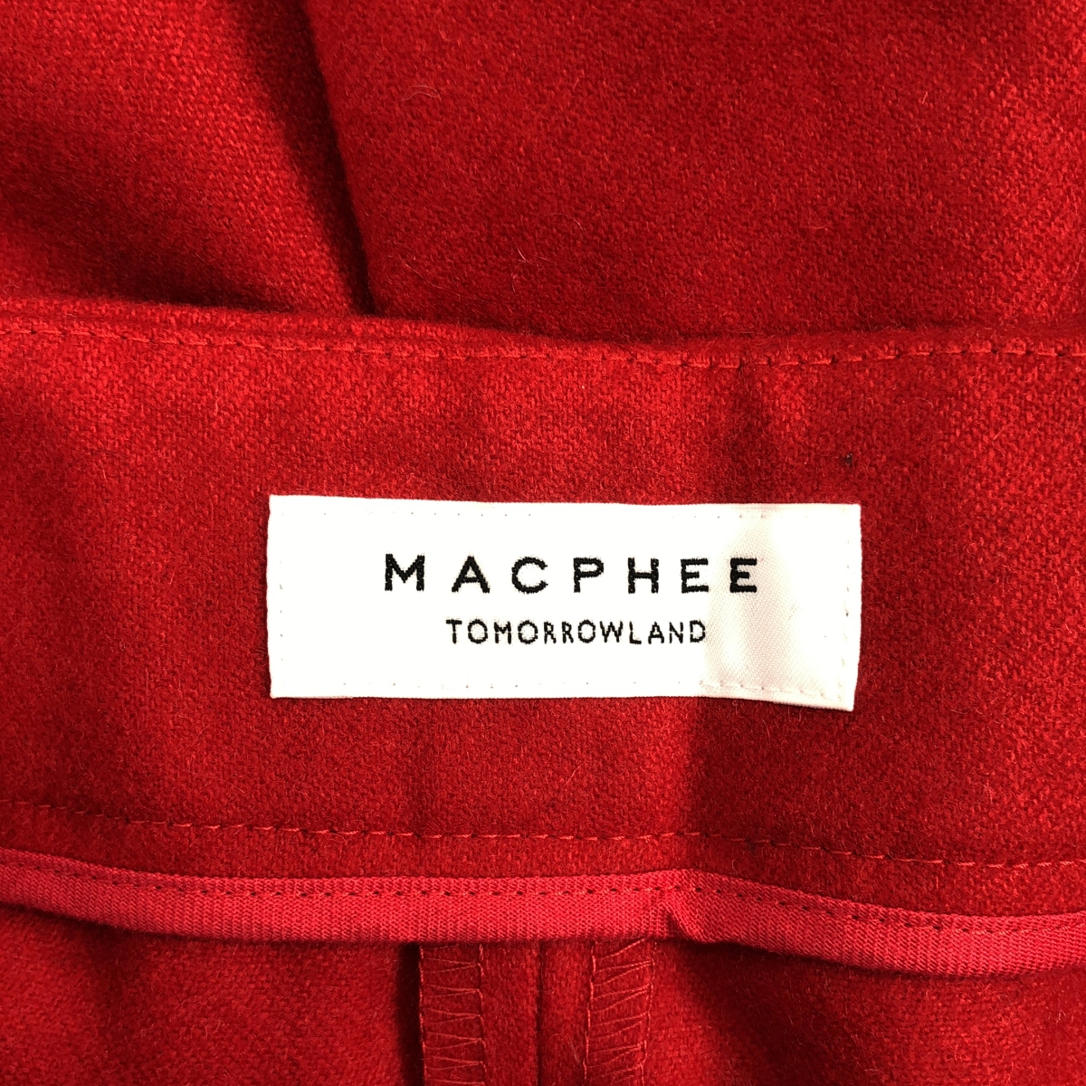 その他 ウールフランネル ダブルアジャスター ポケット ワイド カーゴパンツ