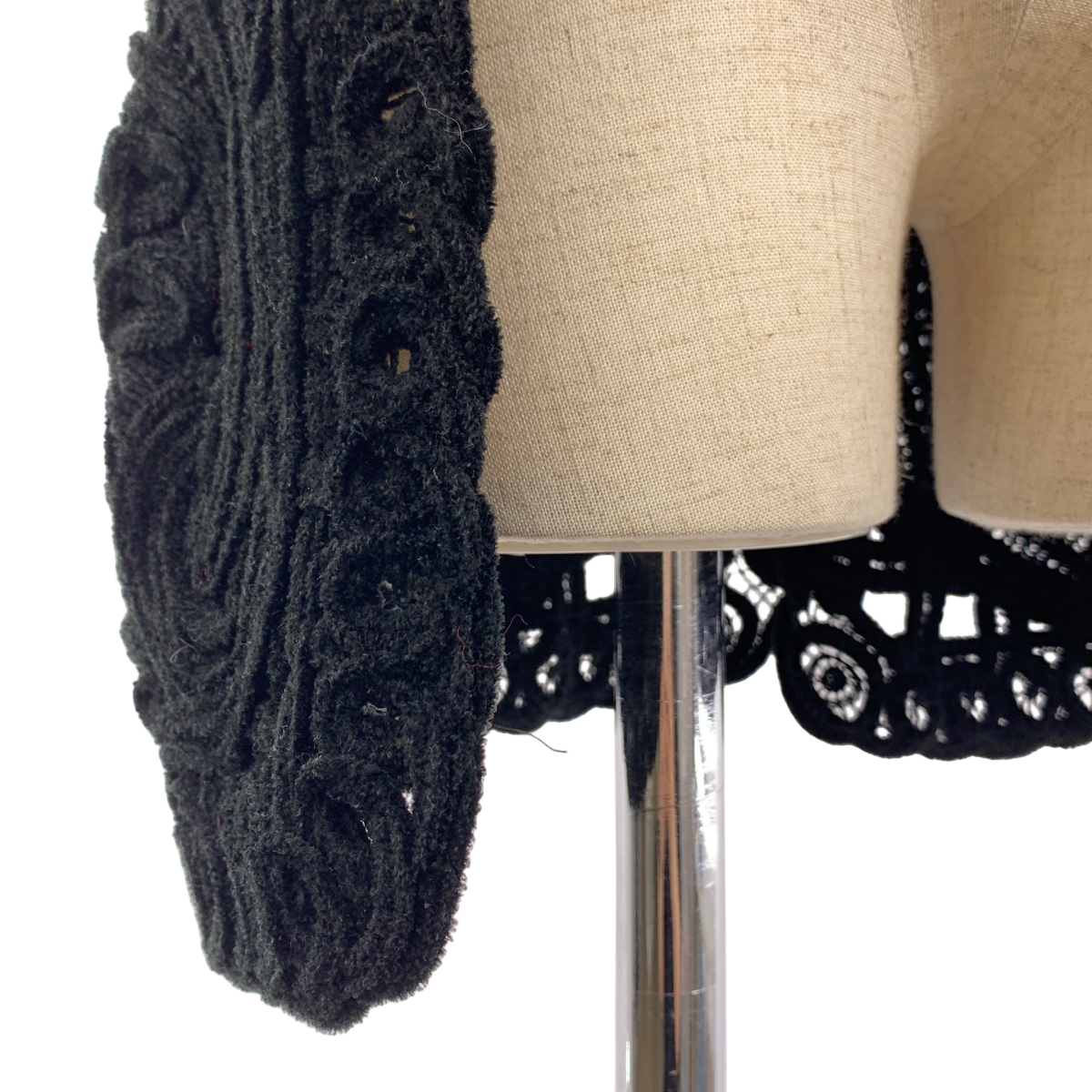 Mame Kurogouchi / マメクロゴウチ Cord Embroidery Wrapped Skirt コード ラップ スカート