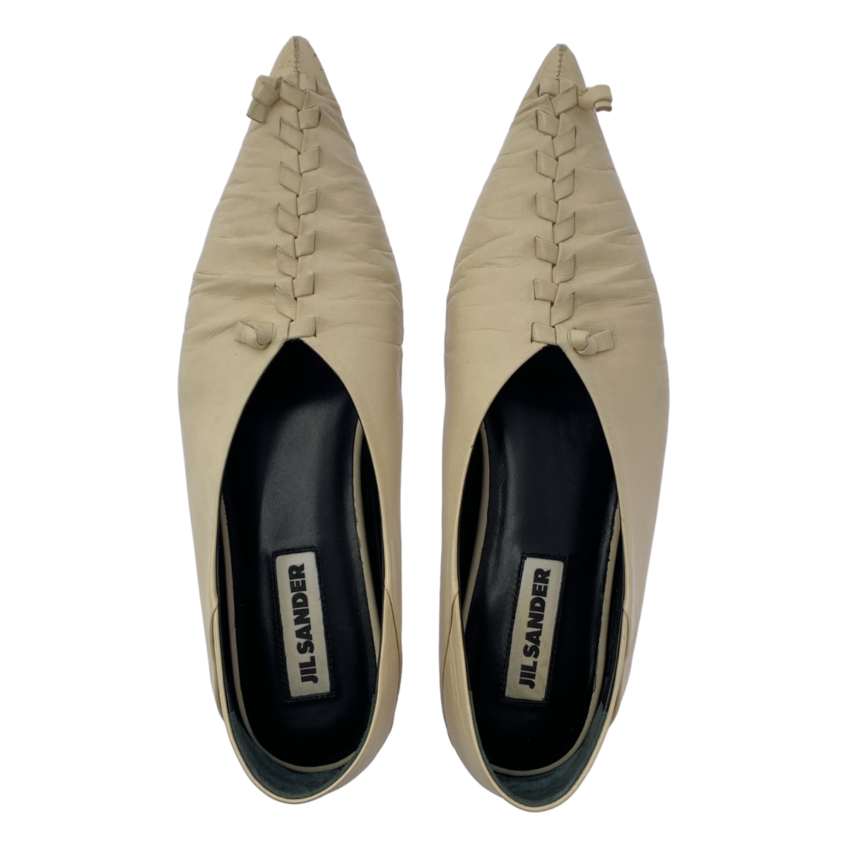 JIL SANDER / ジルサンダー Ballerinas ポインテッドトゥ フラットシューズ パンプス