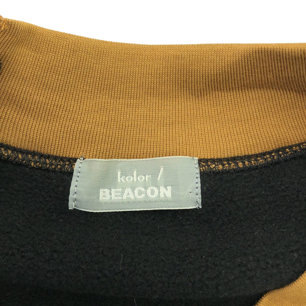 kolor BEACON / カラービーコン ドッキング スウェット