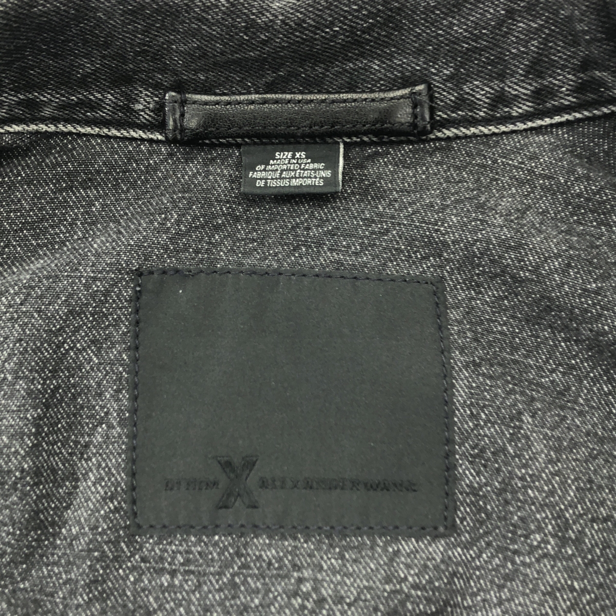 ALEXANDER WANG / アレキサンダーワン DAZE Oversized Denim Jacket オーバーサイズ デニムジャケット