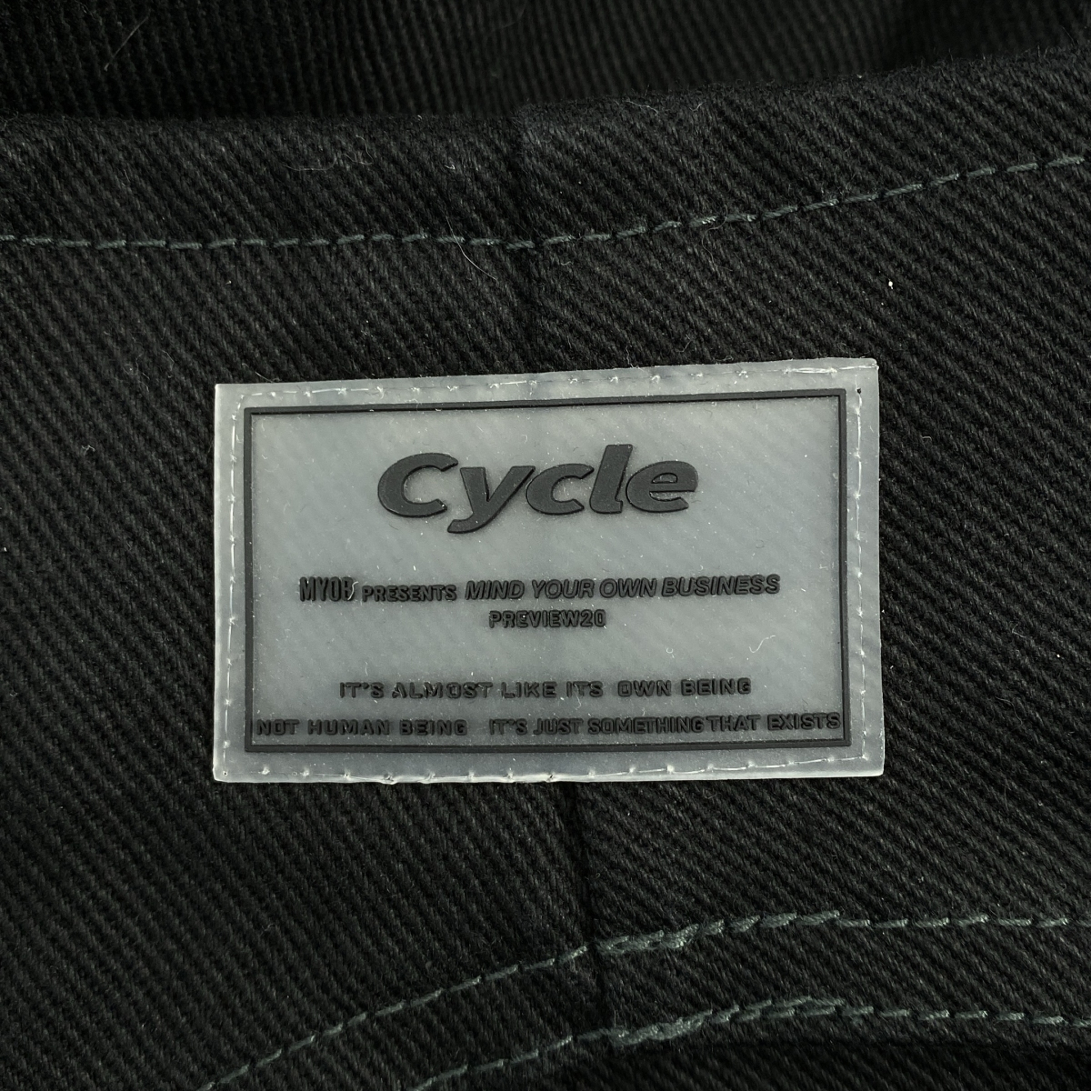 その他 CUT-OUT PANTS / ロゴ カットアウト ドローストリング パンツ