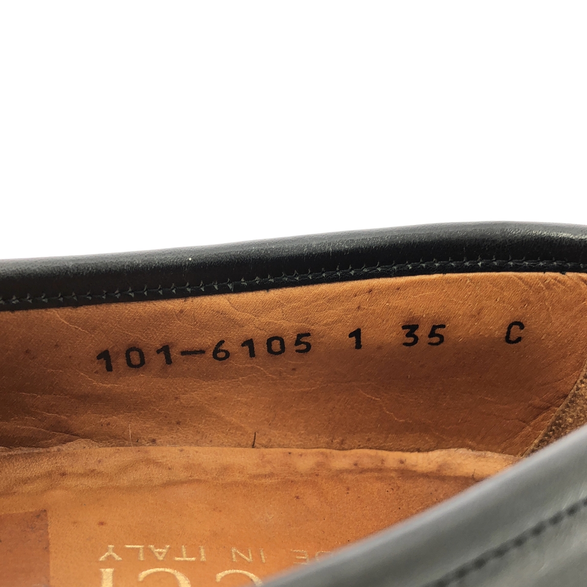 GUCCI / グッチ 101 6105 ホースビット レザー ローファー