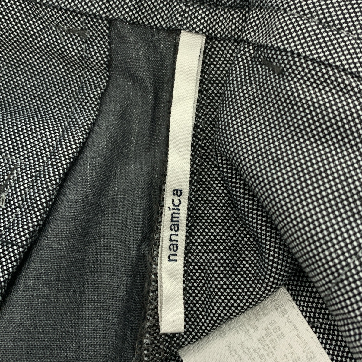 nanamica / ナナミカ Wide Pants / SUCS739 ドローストリング サマーウールワイドパンツ