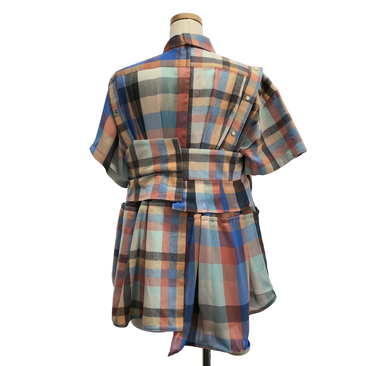 sacai / サカイ Plaid Layered shirts チェック レイヤード シャツ