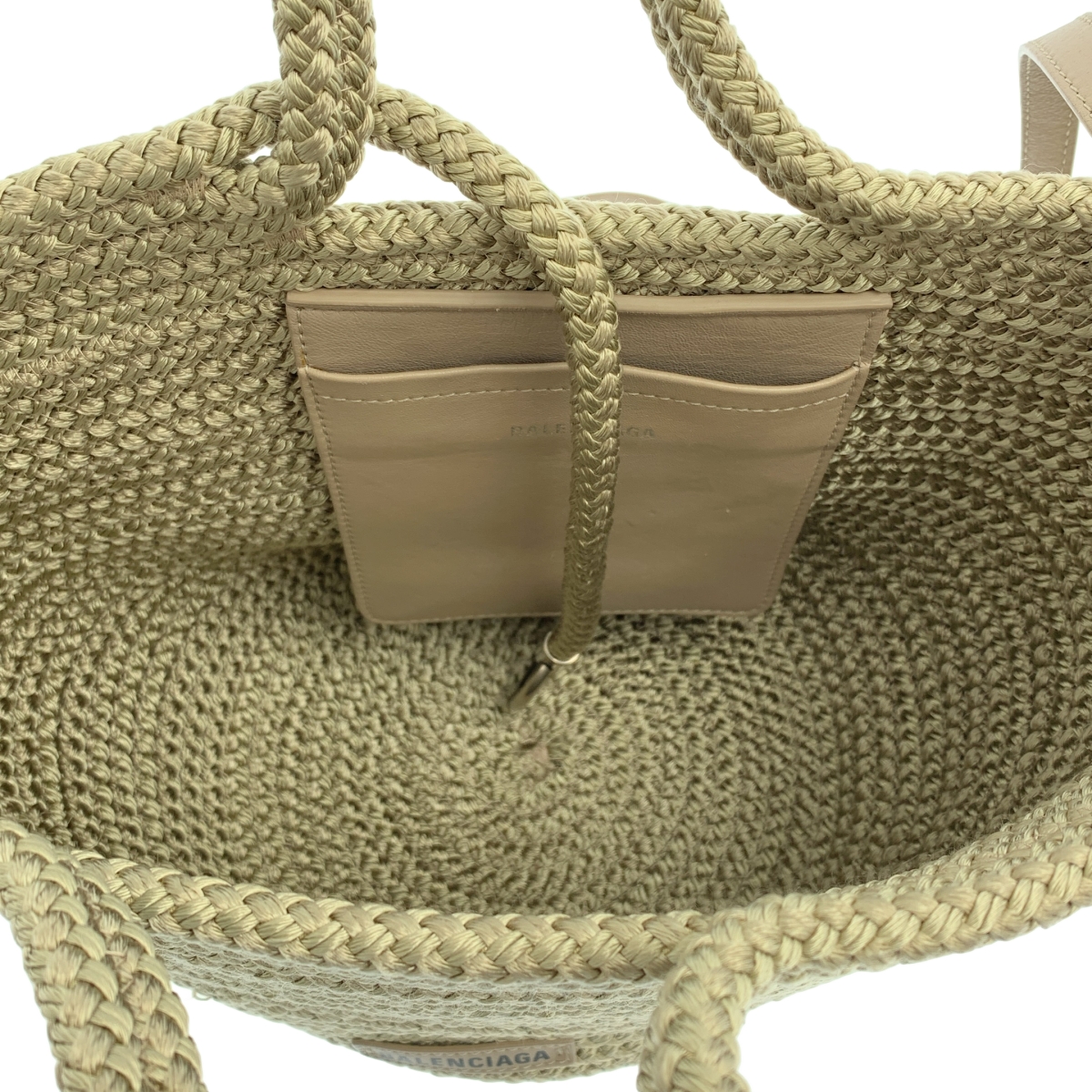 BALENCIAGA / バレンシアガ IBIZA イビザ ミディアム バスケット ハンドバッグ / 695611