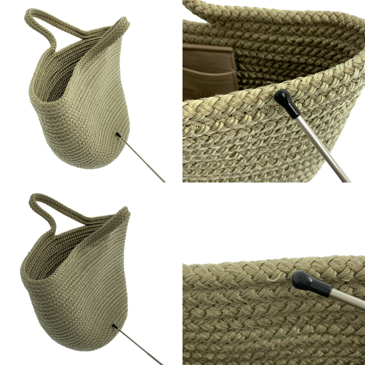 BALENCIAGA / バレンシアガ IBIZA イビザ ミディアム バスケット ハンドバッグ / 695611