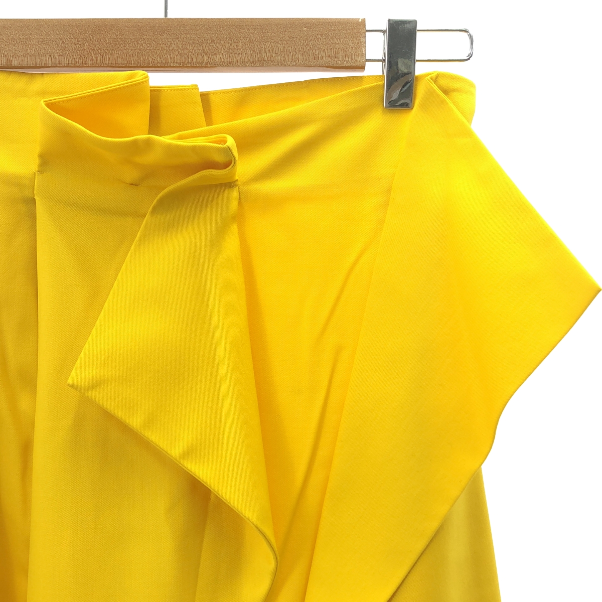 ENFOLD / エンフォルド 変形 アシンメトリー サイドジップ スカート