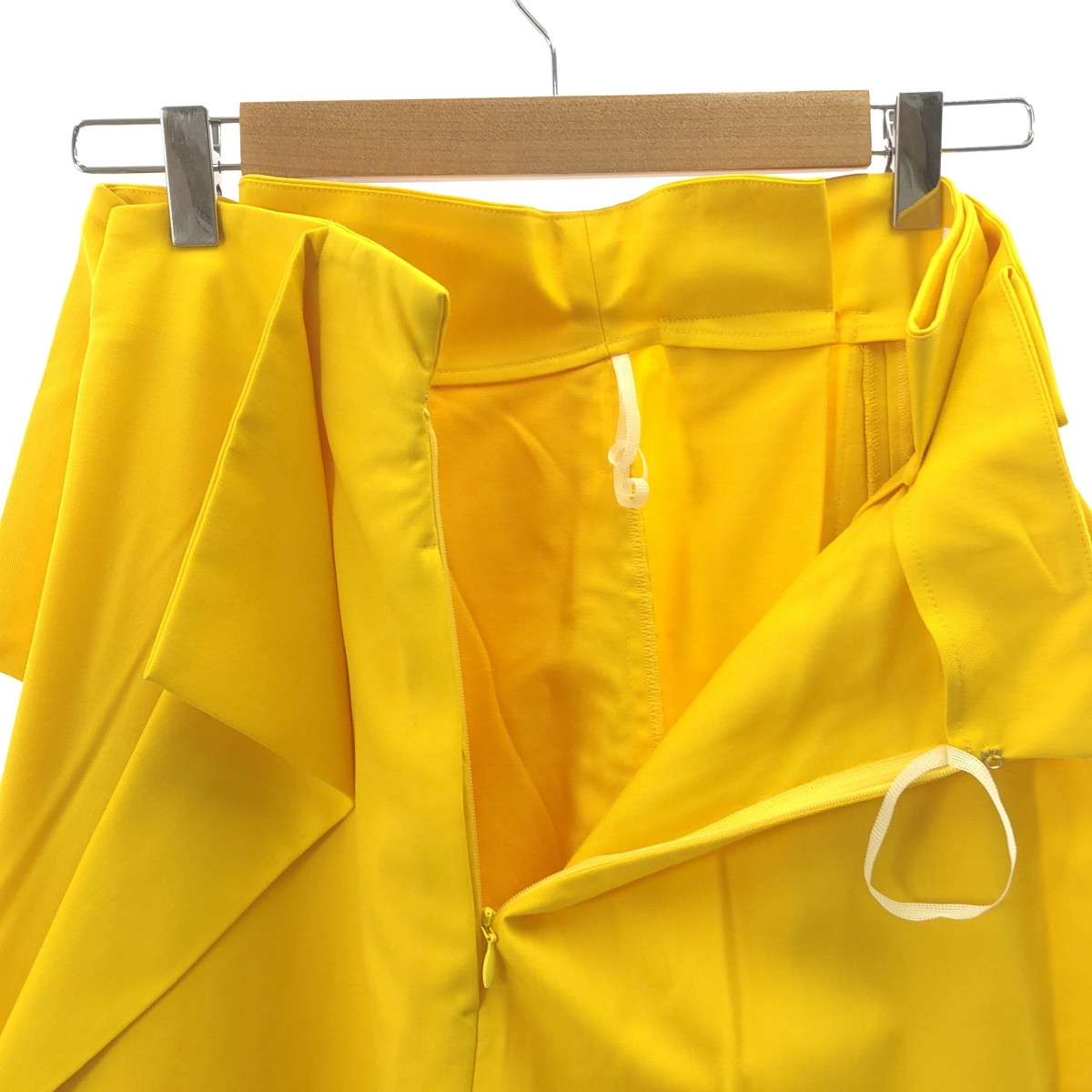 ENFOLD / エンフォルド 変形 アシンメトリー サイドジップ スカート