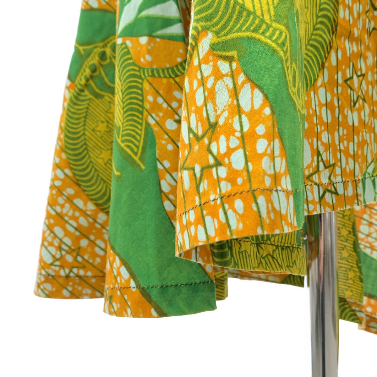 tricot COMME des GARCONS / トリココムデギャルソン 総柄 変形 アシンメトリー パッチワーク ワンピース