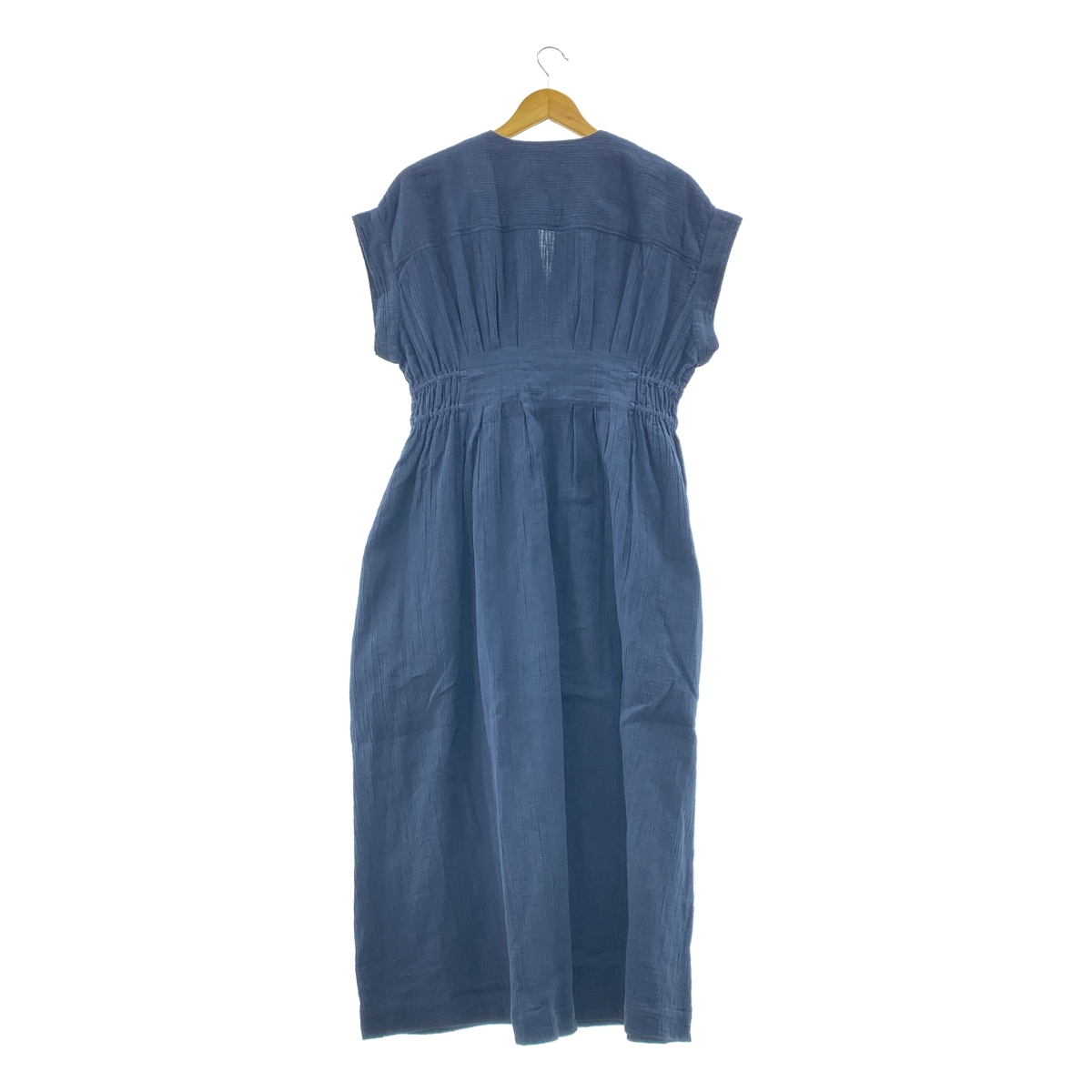 ne Quittez pas / ヌキテパ Cotton Double Gauze Tuck Dress / コットンダブルガーゼタックドレス ワンピース