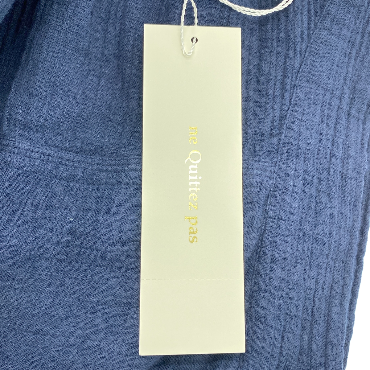 ne Quittez pas / ヌキテパ Cotton Double Gauze Tuck Dress / コットンダブルガーゼタックドレス ワンピース