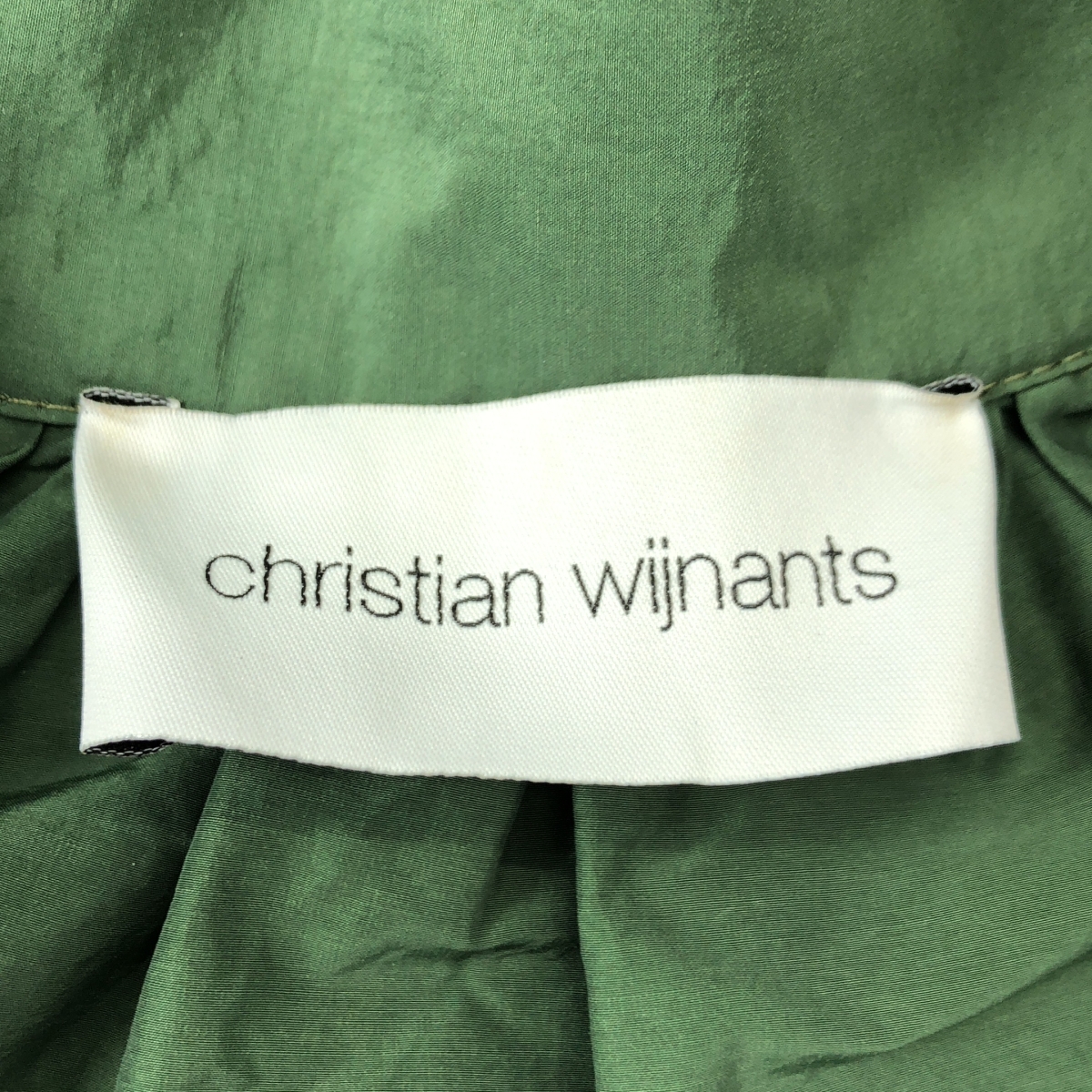 Christian Wijnants / クリスチャンワイナンツ コットン混 リボン ワンピース
