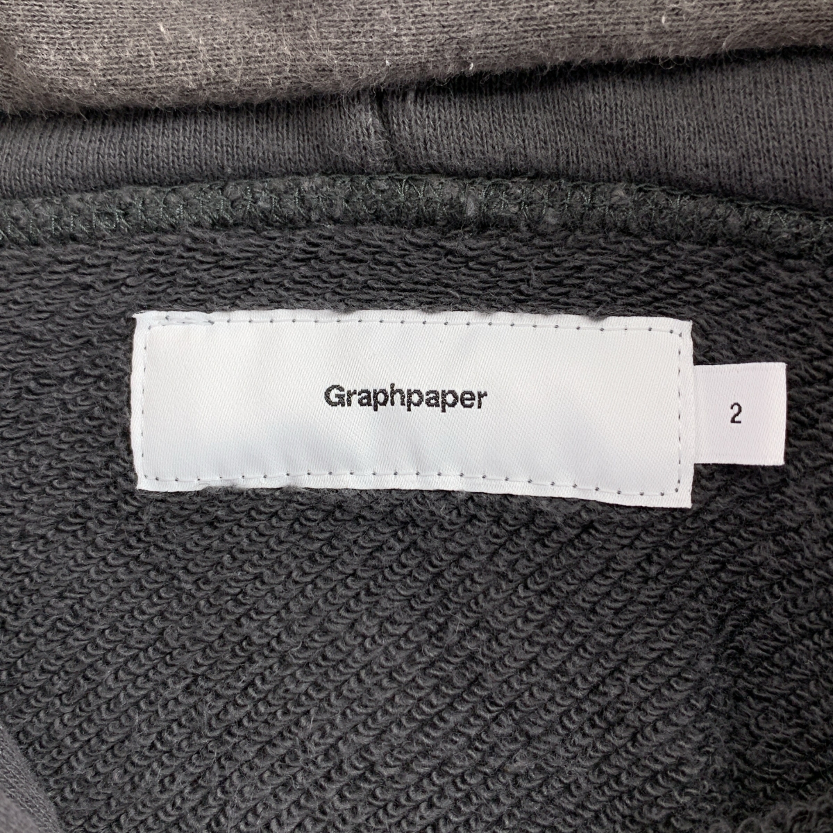 Graphpaper / グラフペーパー × LOOPWHEELER / ループウィラー GP Sweat Parka / ポケット付き スウェット フーディ