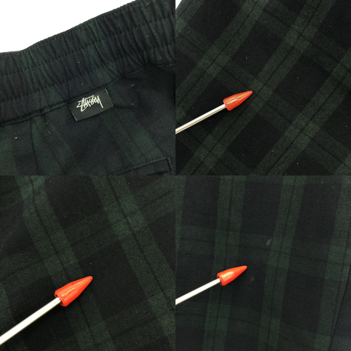 STUSSY / ステューシー Black Watch Bryan Pant ブラックウォッチ チェック ブライアンパンツ