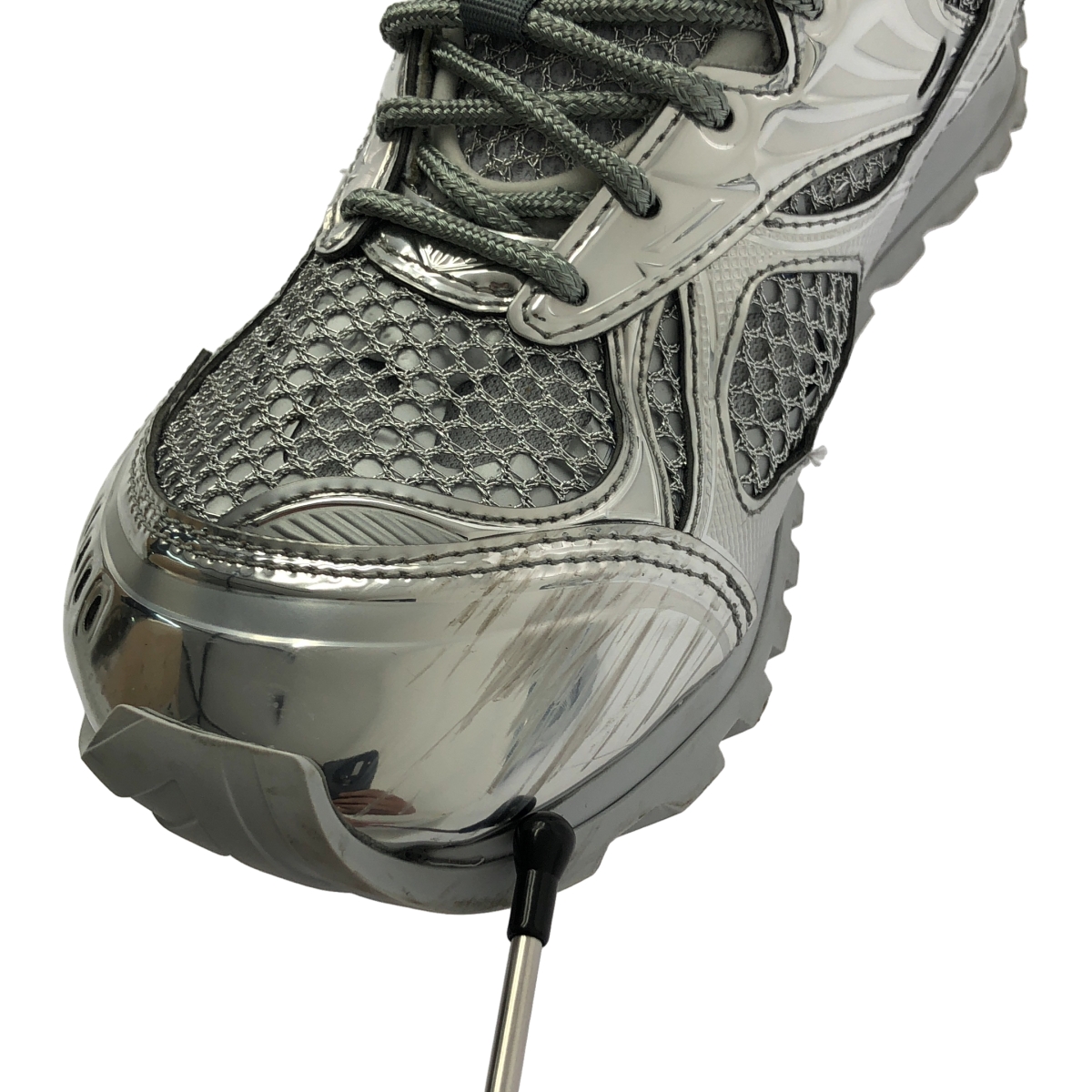 BOTTEGA VENETA / ボッテガヴェネタ ORBIT オービット / メタリック ローカットスニーカー