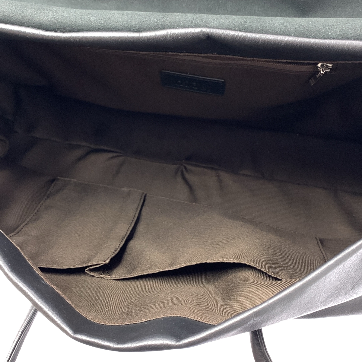 その他 レザー フラップボストンバッグ