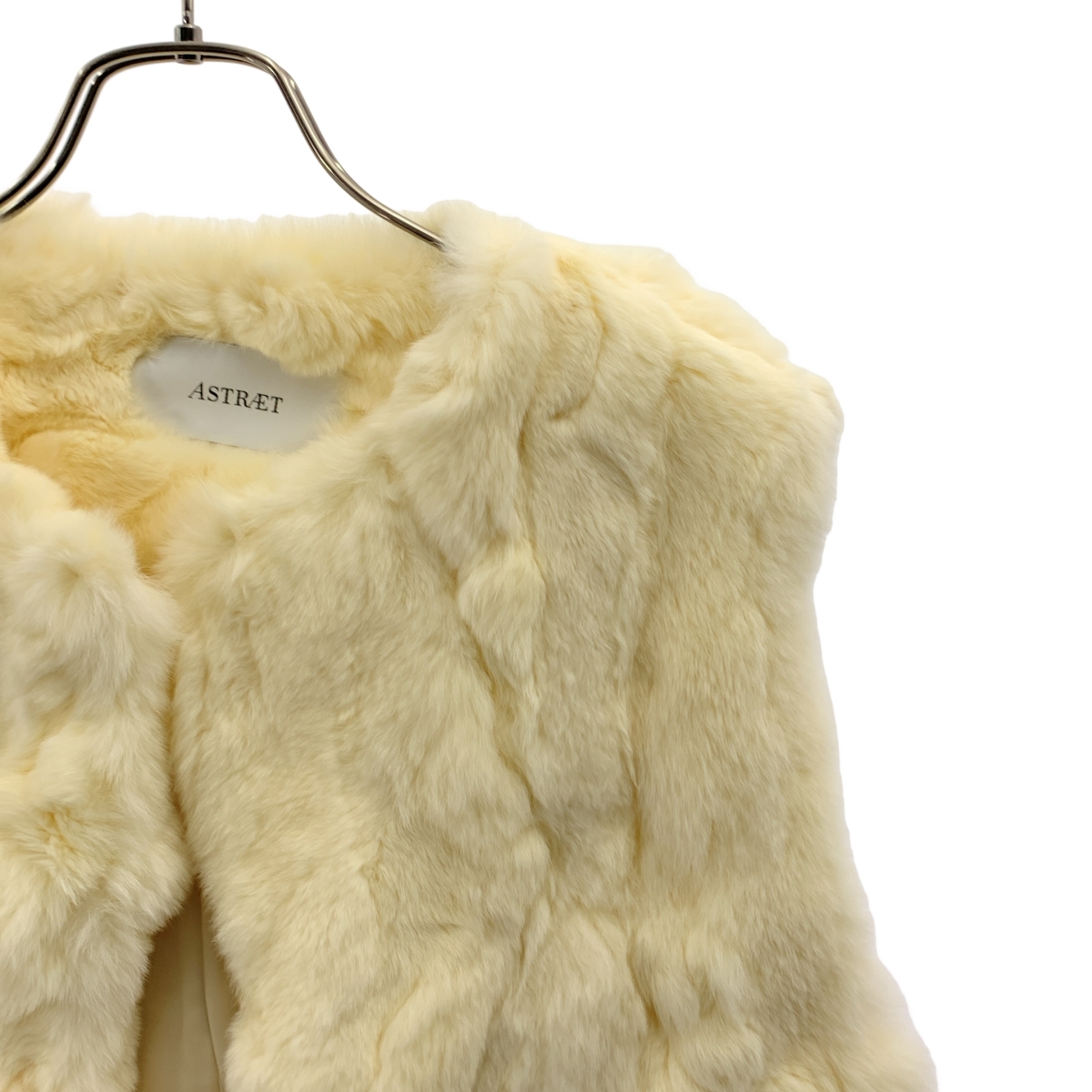 ASTRAET / アストラット レッキス ラビット ファー 毛皮 ベスト