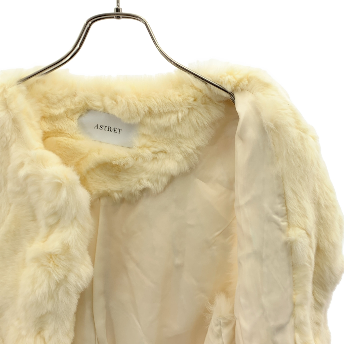 ASTRAET / アストラット レッキス ラビット ファー 毛皮 ベスト