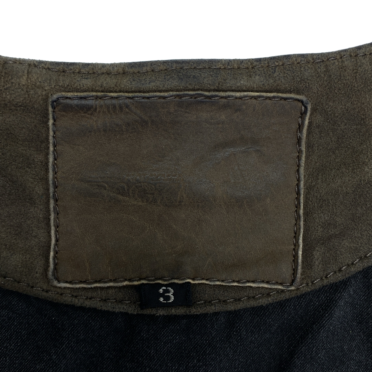 ISAMU KATAYAMA BACKLASH / イサムカタヤマバックラッシュ 牛革 カウレザー ベスト / 総裏地