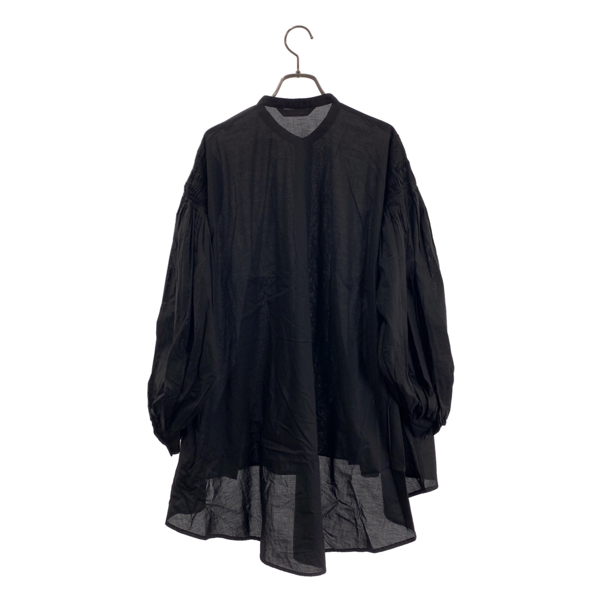 mizuiroind / ミズイロインド ピンタックパフスリーブシャツ