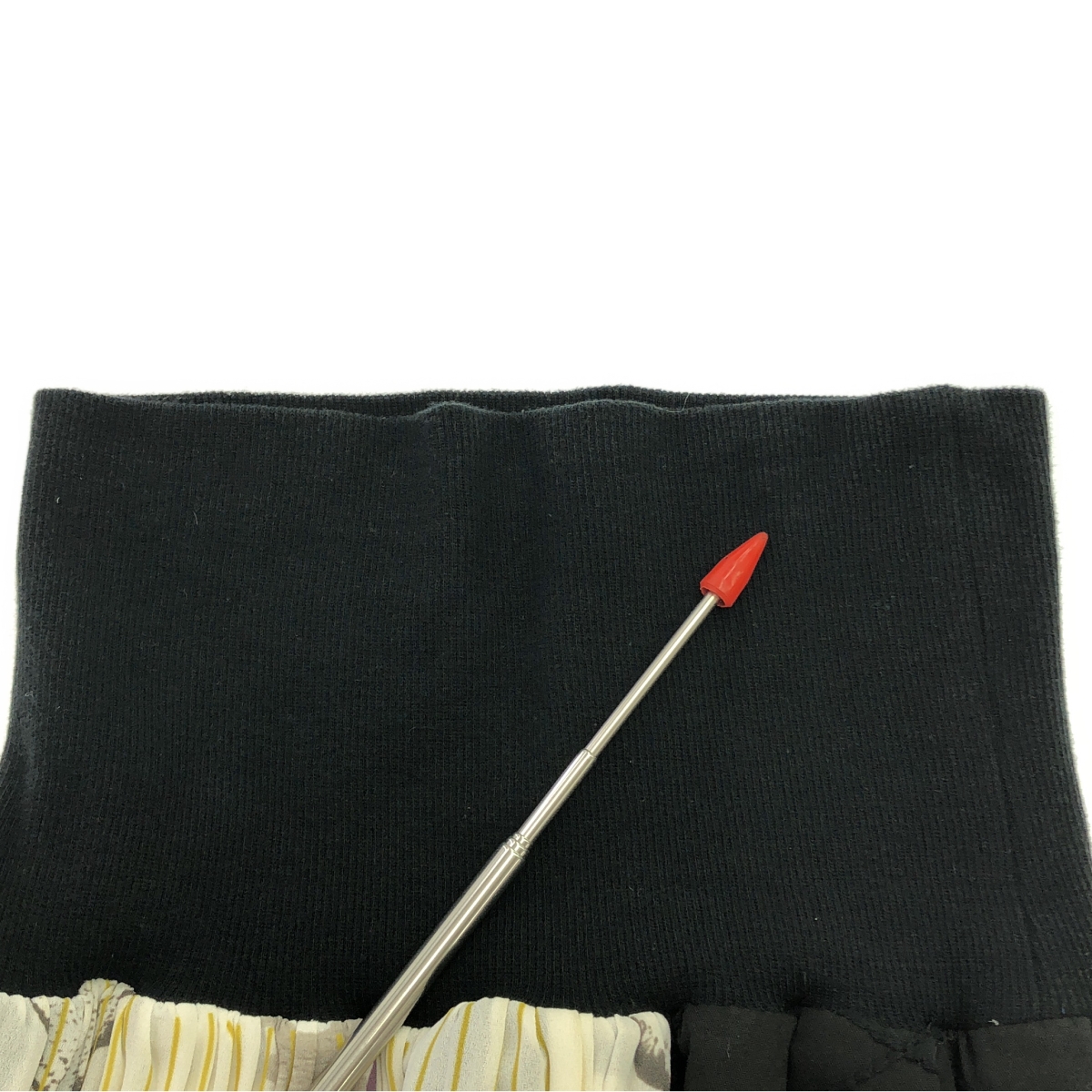 ohta / オオタ プリーツ 切替 ロング スカート