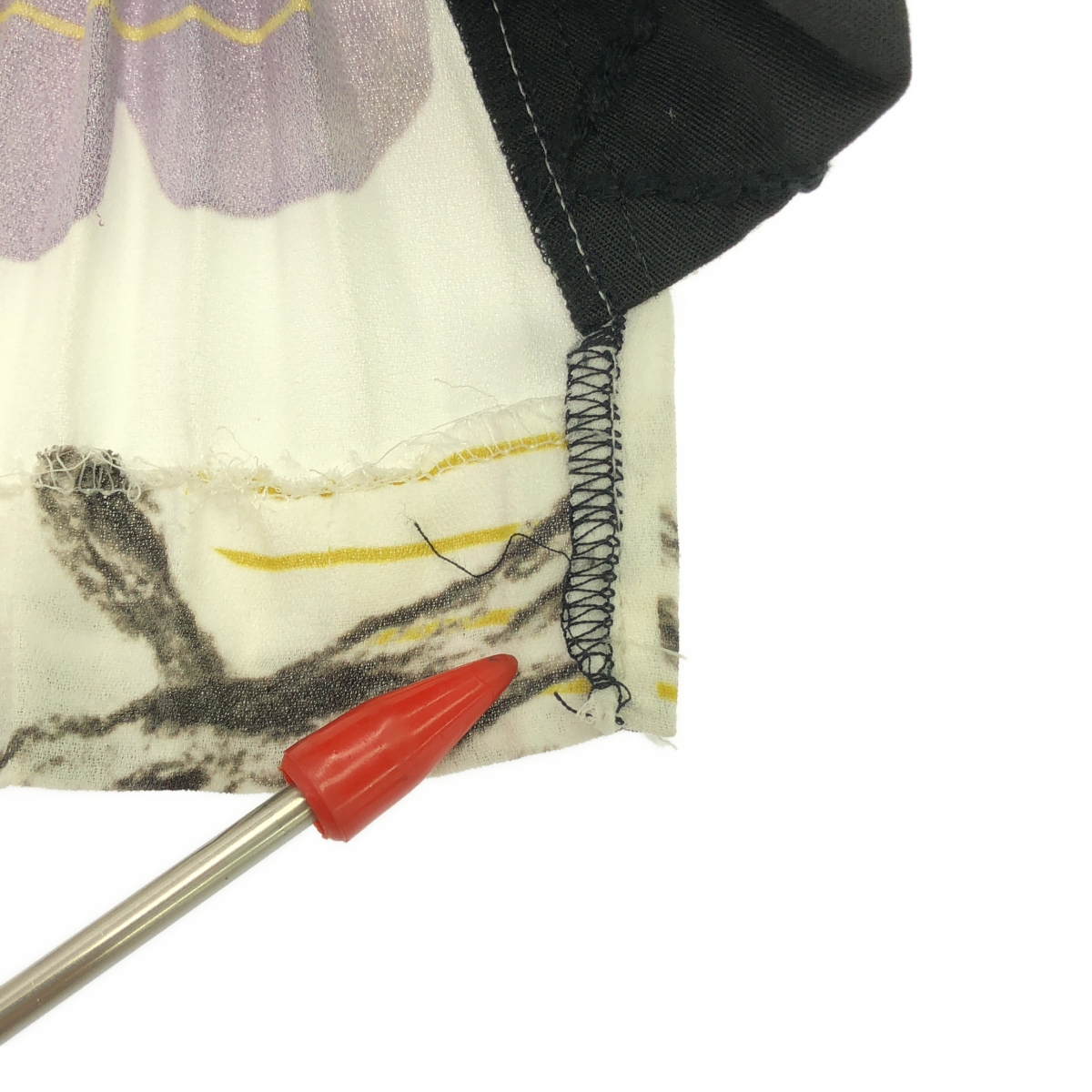 ohta / オオタ プリーツ 切替 ロング スカート