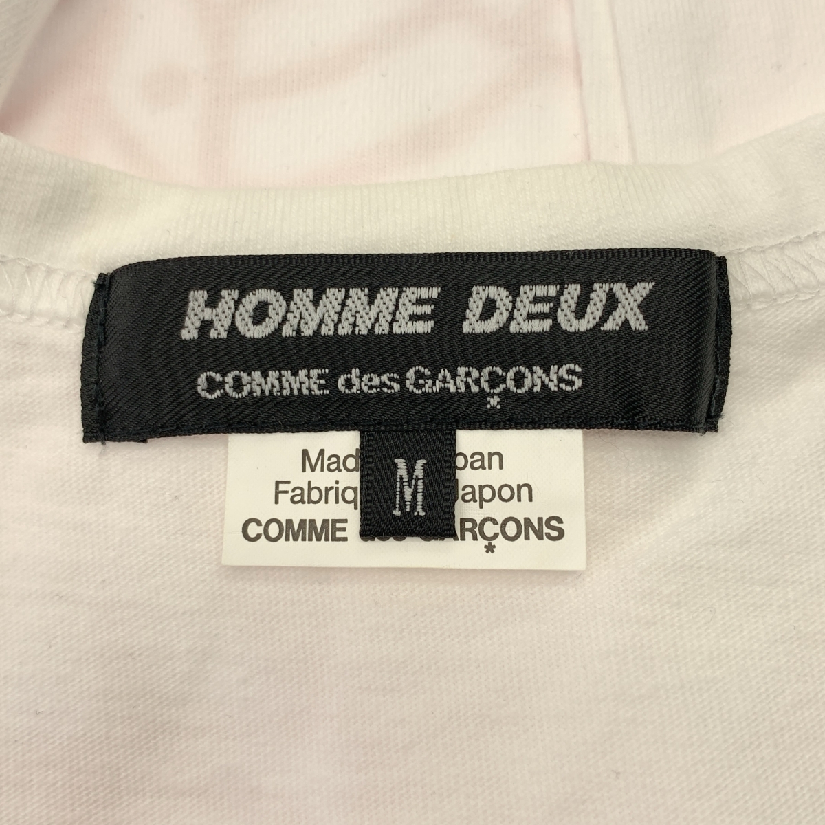 COMME des GARCONS HOMME DEUX / コムデギャルソンオムドゥ Thomas weil / プリント加工 カットソー