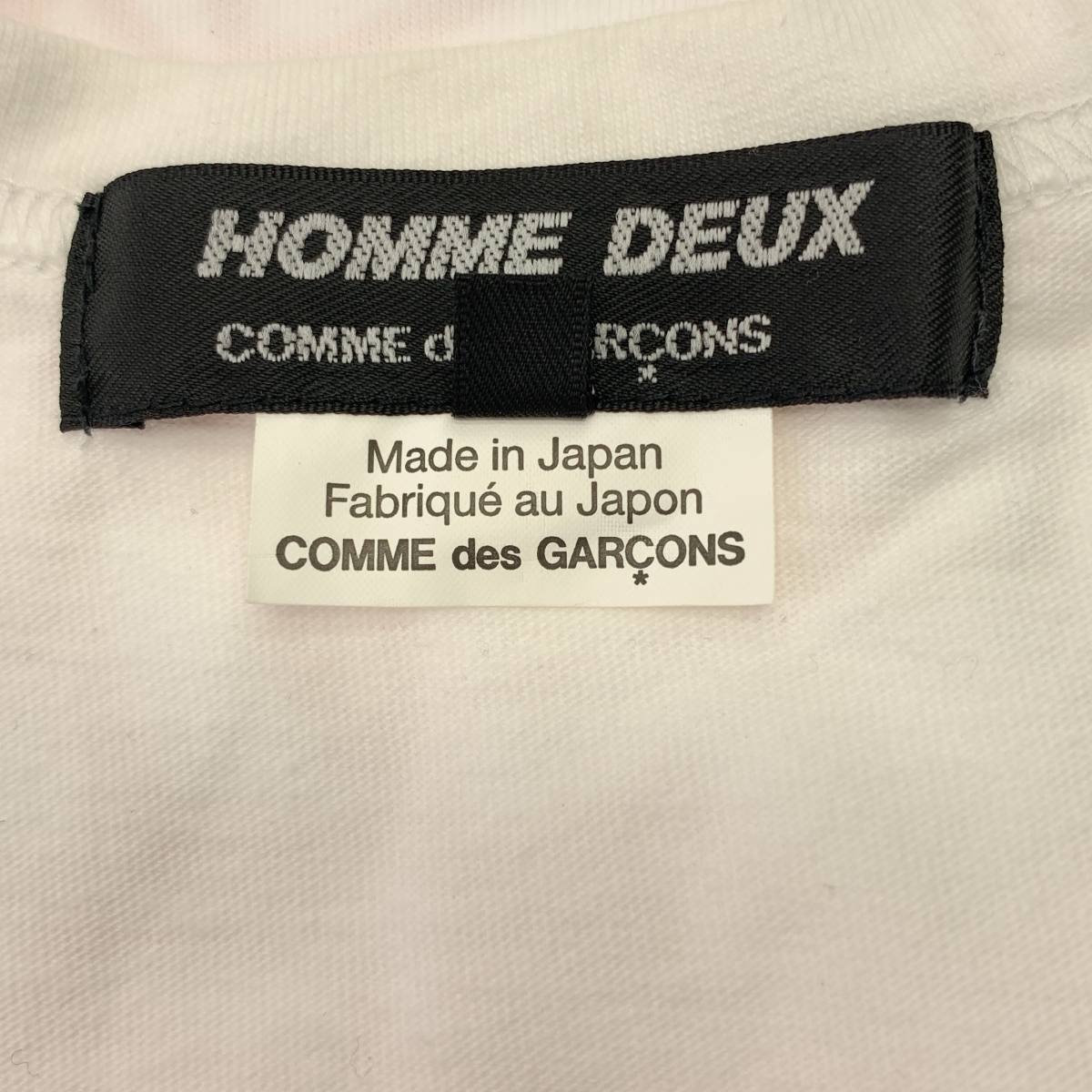 COMME des GARCONS HOMME DEUX / コムデギャルソンオムドゥ Thomas weil / プリント加工 カットソー