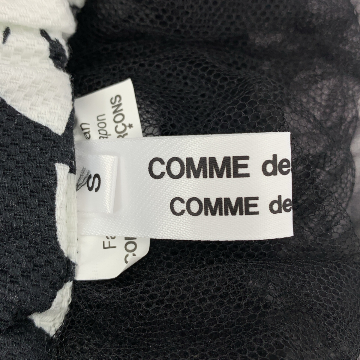 COMME des GARCONS COMME des GARCONS / コムコム フラワープリント チュール ボリューム タック ギャザー スカート