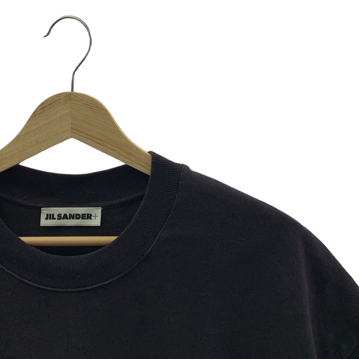JIL SANDER+ / ジルサンダープラス ロゴパッチ オーバーサイズ スウェット Tシャツ