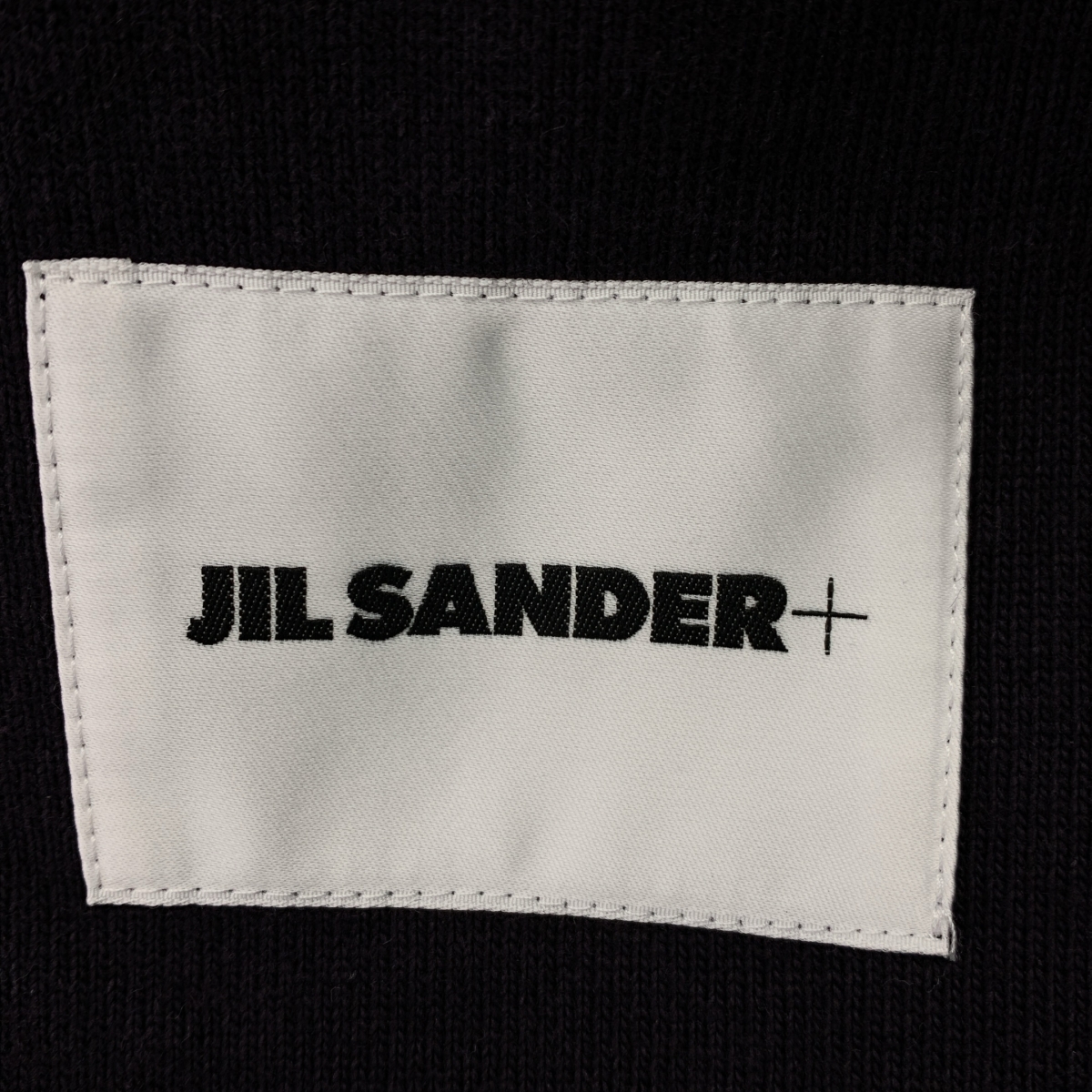 JIL SANDER+ / ジルサンダープラス ロゴパッチ オーバーサイズ スウェット Tシャツ