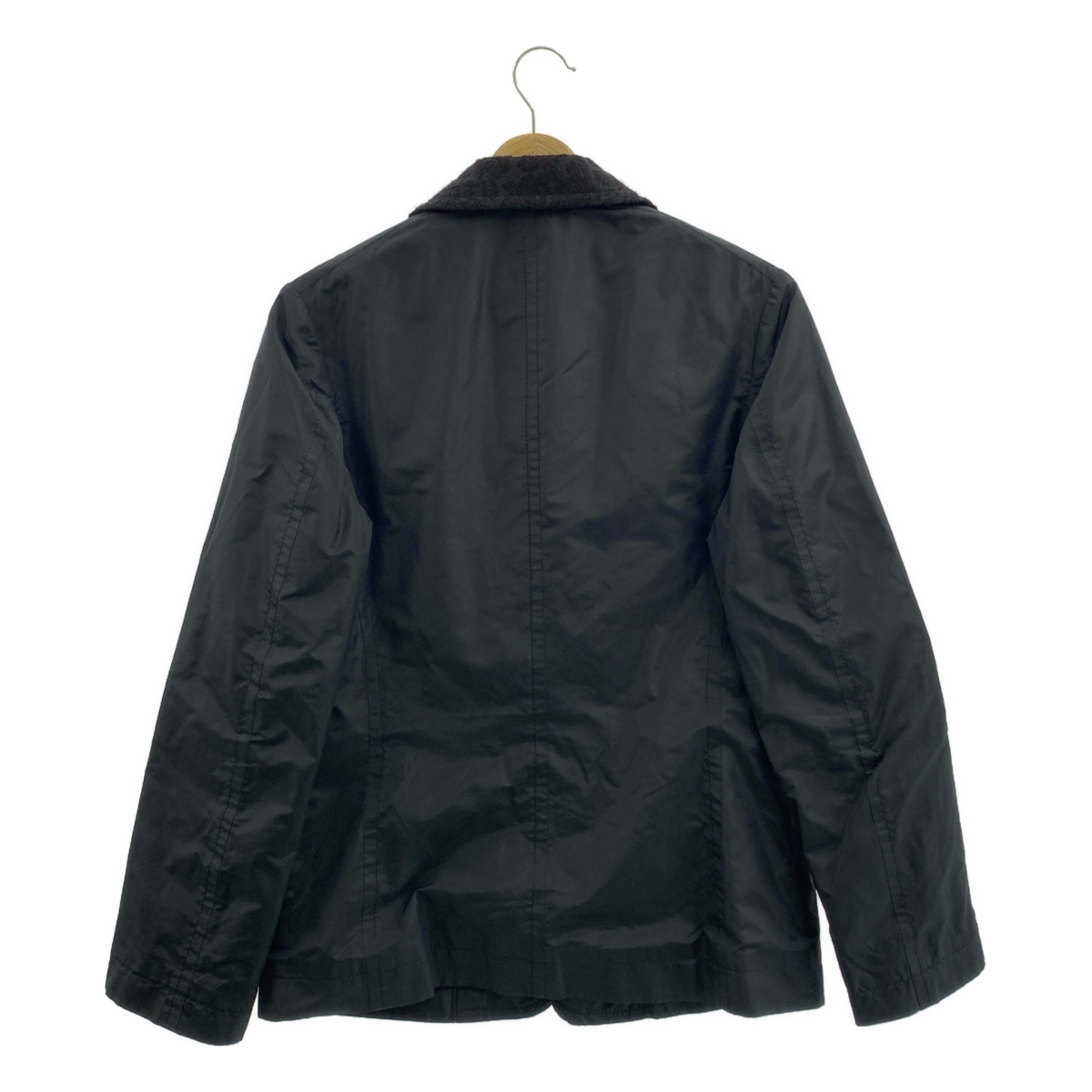 tricot COMME des GARCONS / トリココムデギャルソン シルク混 ジャガード ラウンドカラー ジャケット