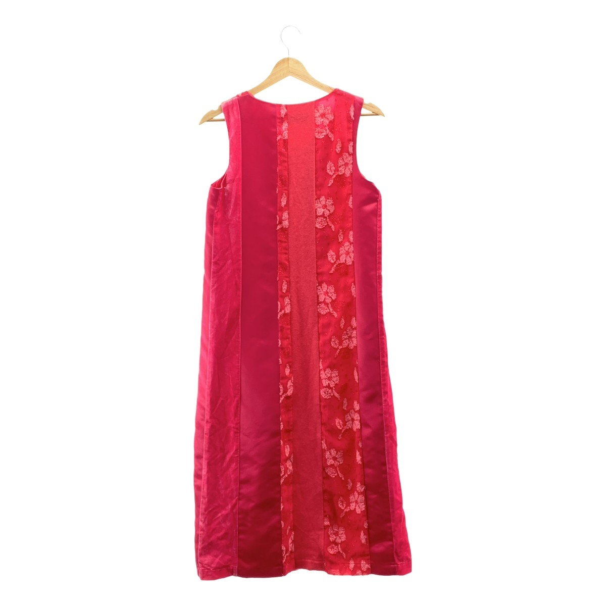 tricot COMME des GARCONS / トリココムデギャルソン 90s 異素材切替 ノースリーブ ワンピース