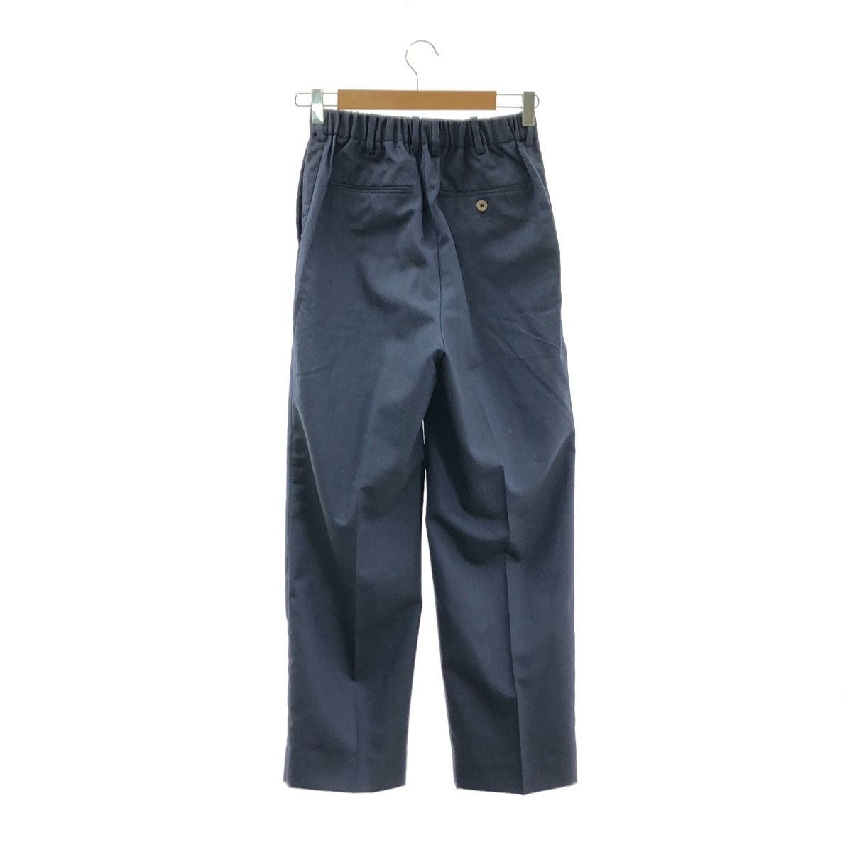 MARKAWARE / マーカウェア CLASSIC FIT TROUSERS ORGANIC WOOL TROPICAL / タック テーパード スラックス パンツ