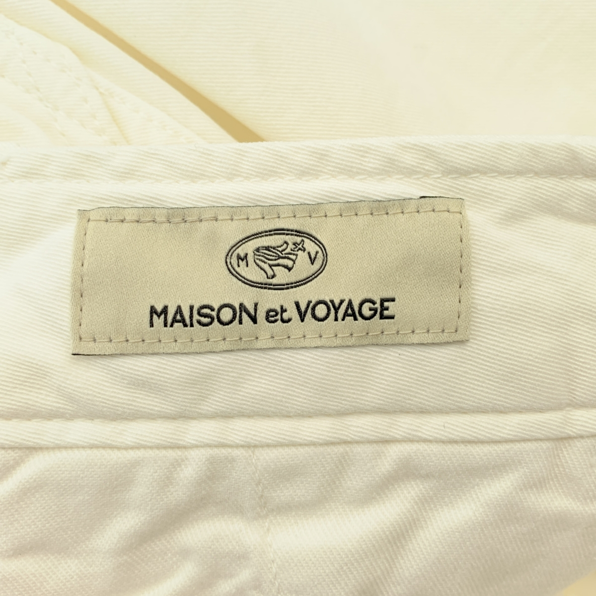 その他 コットンツイル ワイドストレート チノパンツ