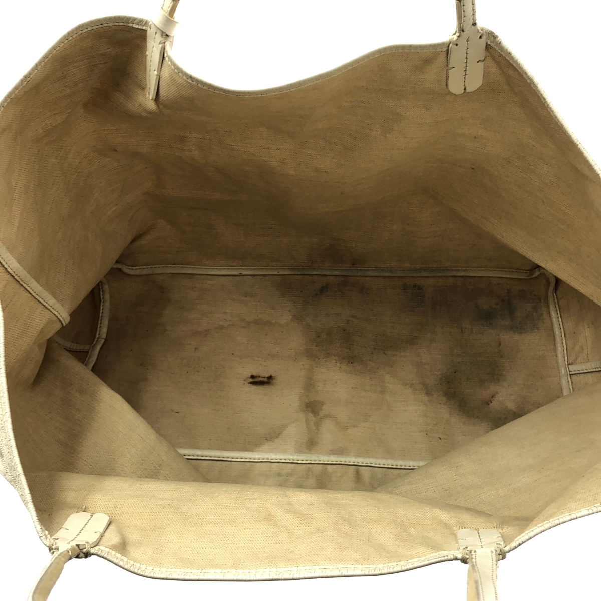 GOYARD / ゴヤール サンルイ GM / ポーチ付き レザー 総柄 ロゴ トートバッグ