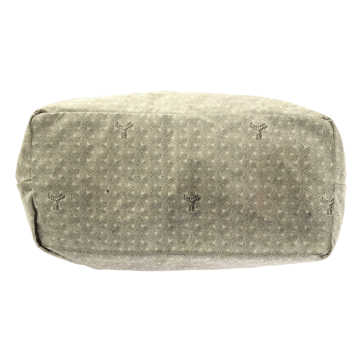 GOYARD / ゴヤール サンルイ GM / ポーチ付き レザー 総柄 ロゴ トートバッグ