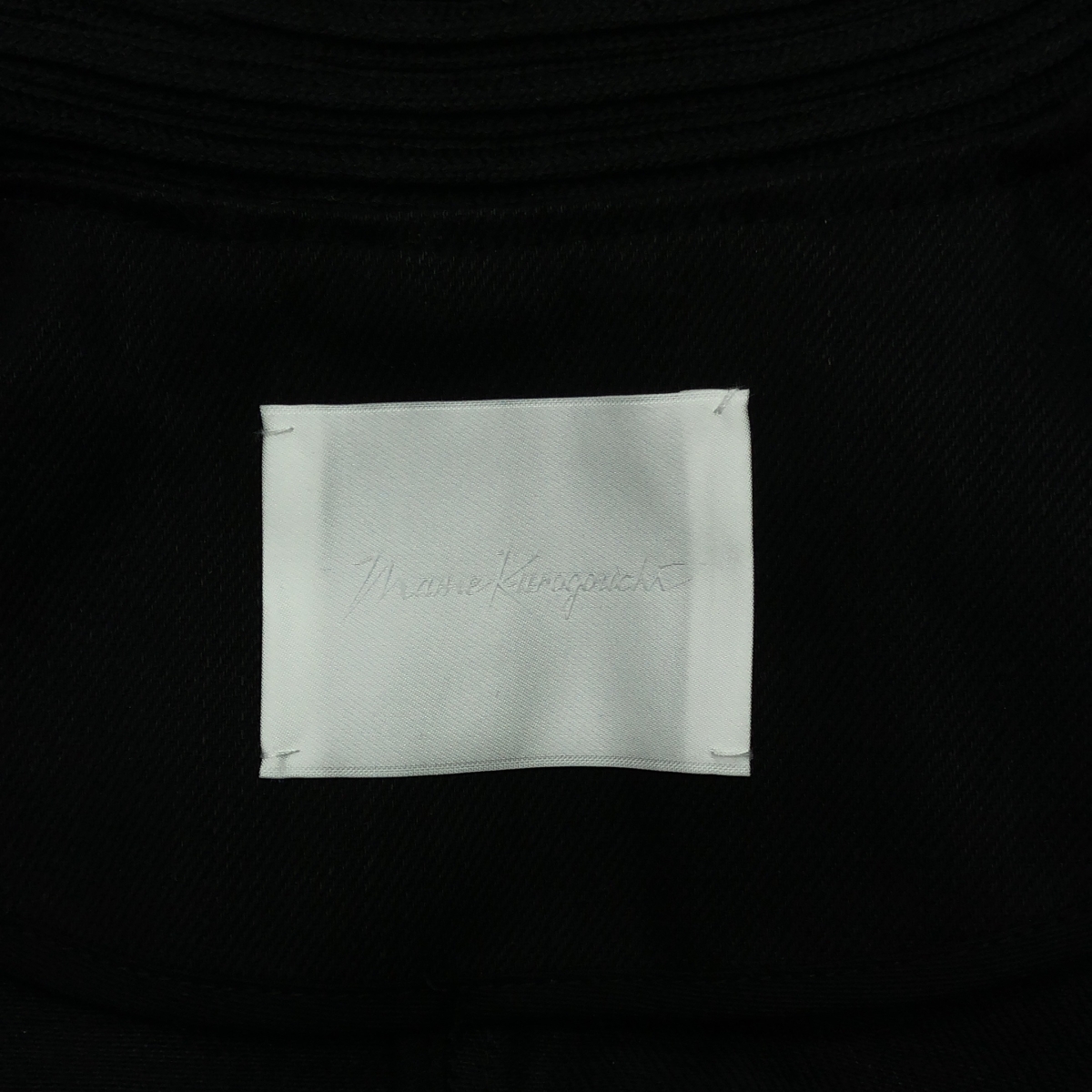 Mame Kurogouchi / マメクロゴウチ Cord Embroidery Detail Denim Jacket コード エンブロイダリー デニムジャケット
