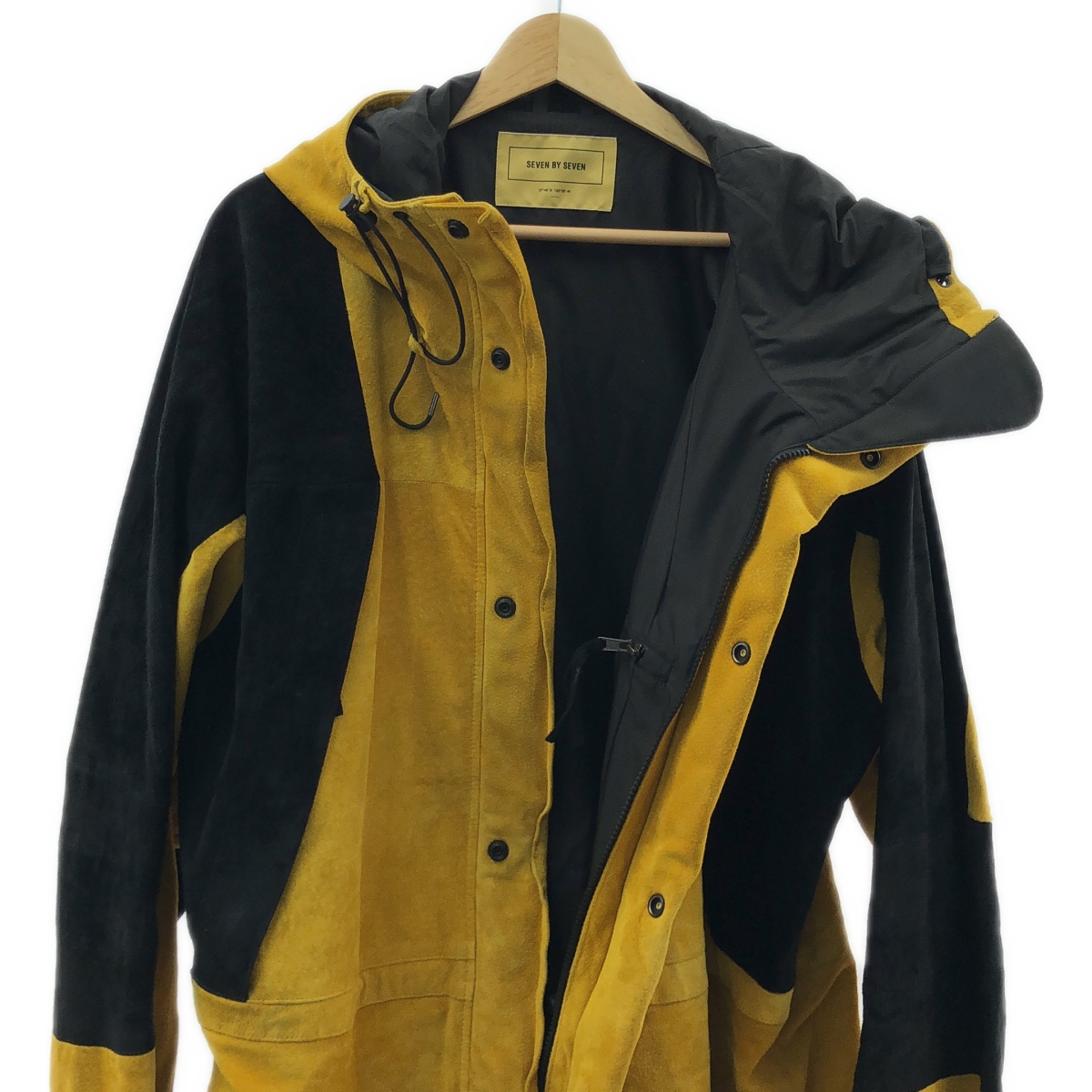 SEVEN BY SEVEN / セブン バイ セブン Leather mountain parka スエードレザー マウンテンパーカー