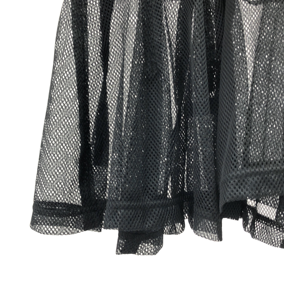 COMME des GARCONS / コムデギャルソン メッシュ ペプラム Tシャツ