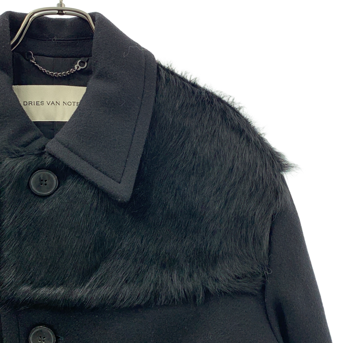 DRIES VAN NOTEN / ドリスヴァンノッテン WORKWEAR COAT ファー ワークウェアコート