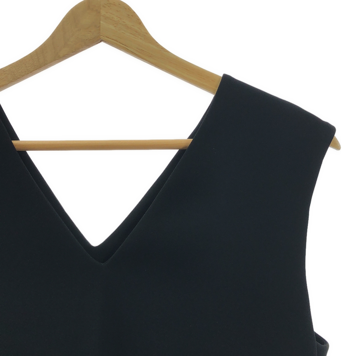 YOKO CHAN / ヨーコチャン バックパール ノースリーブ ワンピース