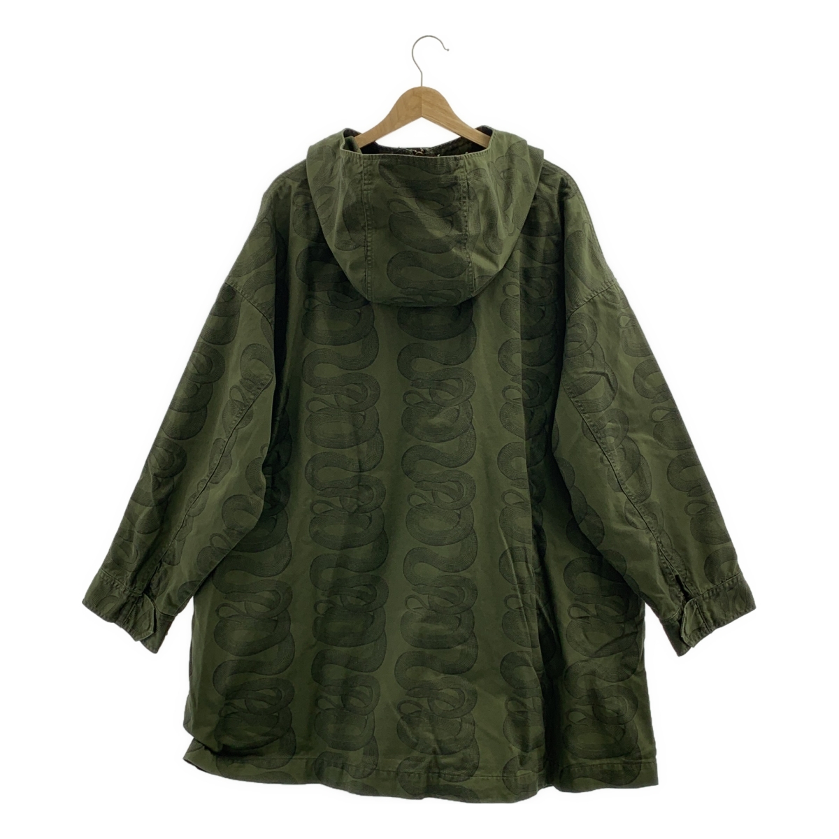 HYSTERIC GLAMOUR / ヒステリックグラマー SNAKE LOOP柄 フーデッド コート / ユニセックス