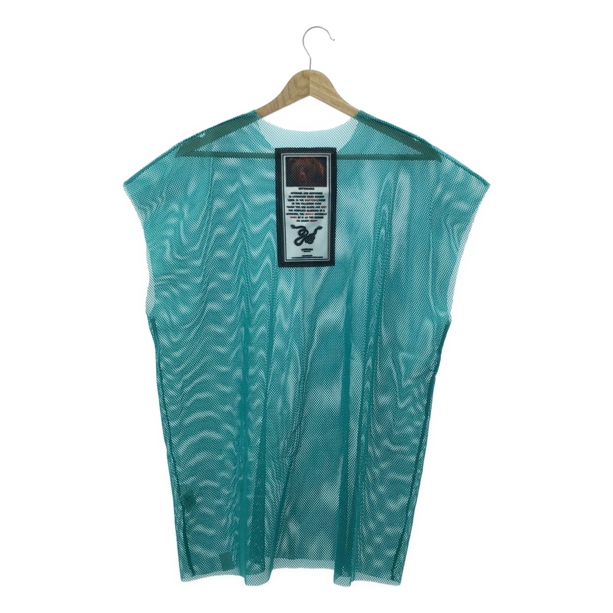 yoshio kubo / ヨシオクボ メッシュ ノースリーブ トップス