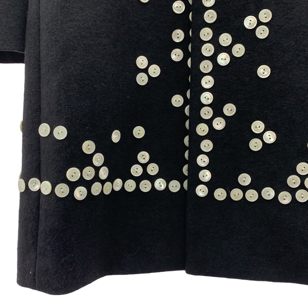 COMME des GARCONS HOMME PLUS / コムデギャルソンオムプリュス JACKET WITH MANY BUTTON メニーボタン ポリエステル チェスターコート