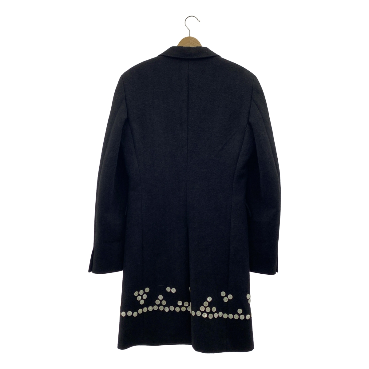 COMME des GARCONS HOMME PLUS / コムデギャルソンオムプリュス JACKET WITH MANY BUTTON メニーボタン ポリエステル チェスターコート