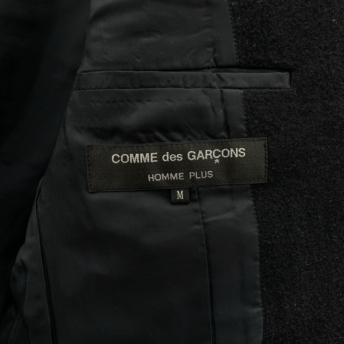 COMME des GARCONS HOMME PLUS / コムデギャルソンオムプリュス JACKET WITH MANY BUTTON メニーボタン ポリエステル チェスターコート