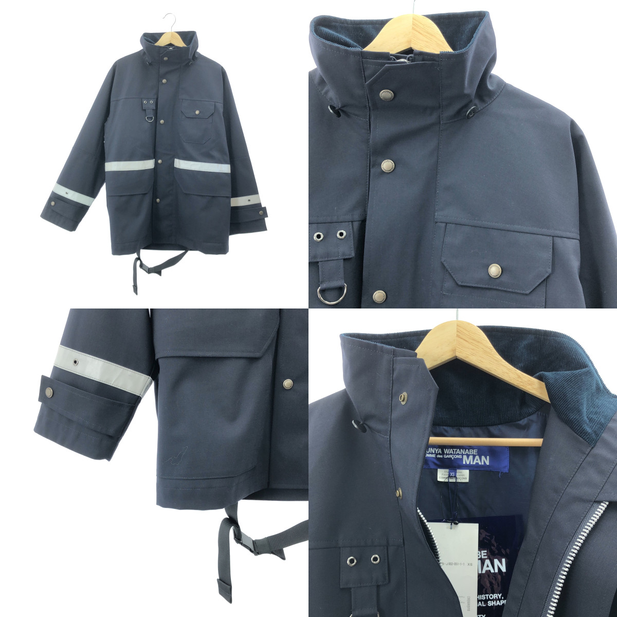 JUNYAWATANABE COMMEdesGARCONS MAN / ジュンヤワタナベマン ファイヤーマン リフレクター オーバーサイズ マウンテン ジャケット