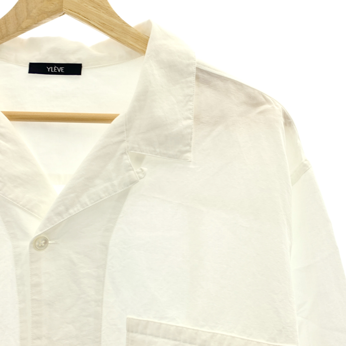 YLEVE / イレーヴ COTTON RAMY BROAD SH コットン ラミー ブロードシャツ